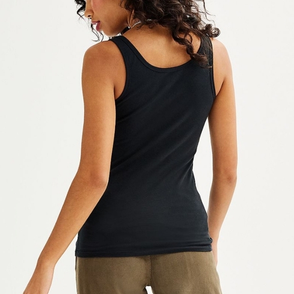 NWT bundle of 2 SO Women's Favorite Tank Tops Sz XXL - Heather Grey & Navy Blue - Picture 2 of 9